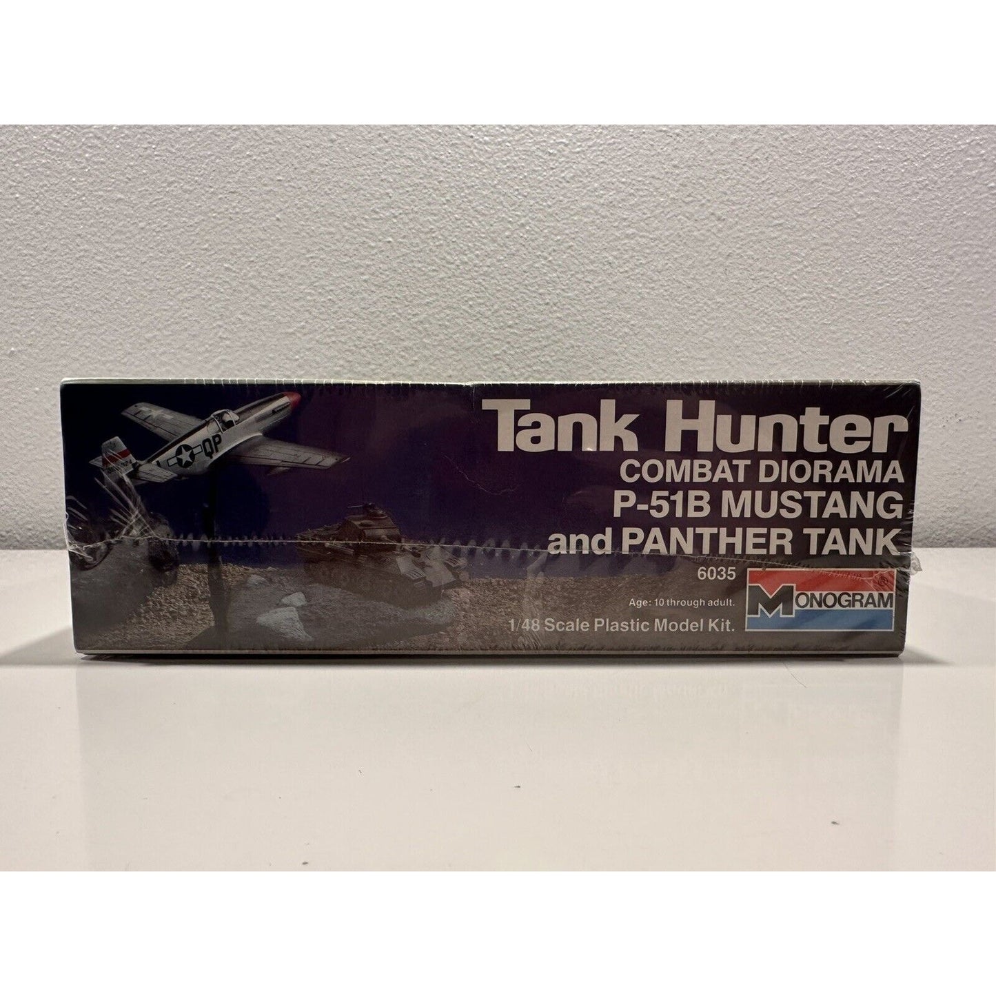 VINTAGE *NEW* Monogram Tank Hunter Combat Diorama