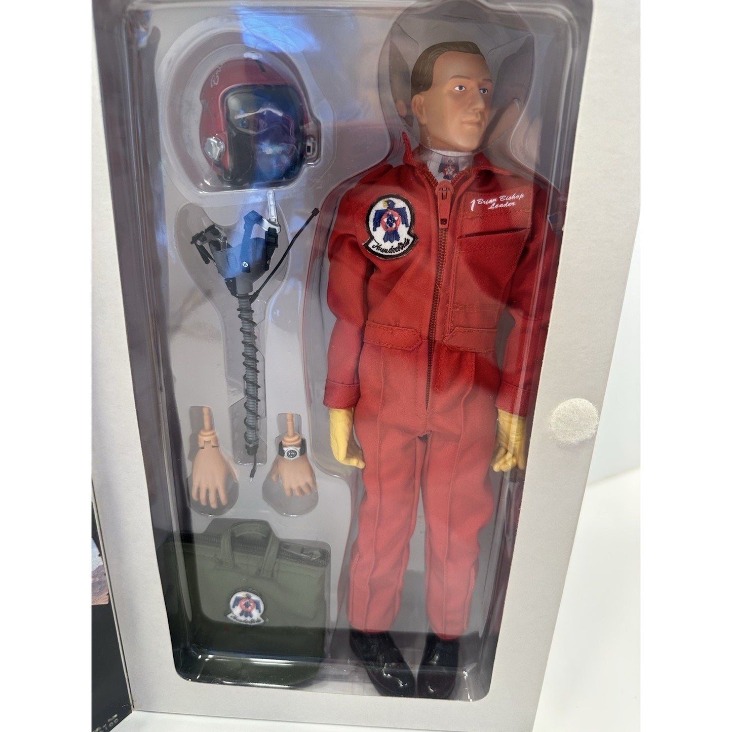 VINTAGE *NEW* 2002 Dragon USAF Thunderbirds Pilot 1 Brian Bishop 12" Figure
