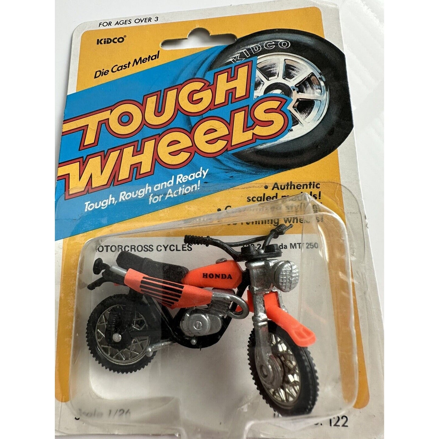 VINTAGE *NEW* Tough Wheels Motorcross Cycles Set