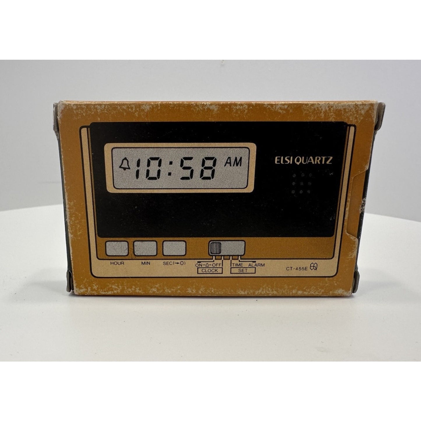 VINTAGE *NEW* 1980's Sharp CT-455E Electronic Digital Time Alarm Clock