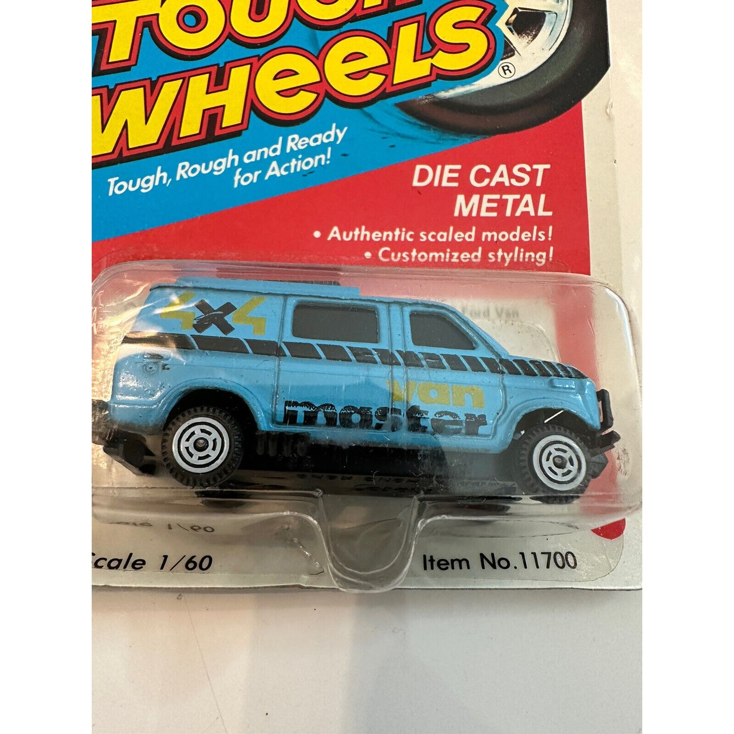 VINTAGE *NEW* Kidco Tough Wheels off-road 4X4 Ford Master Van BLUE