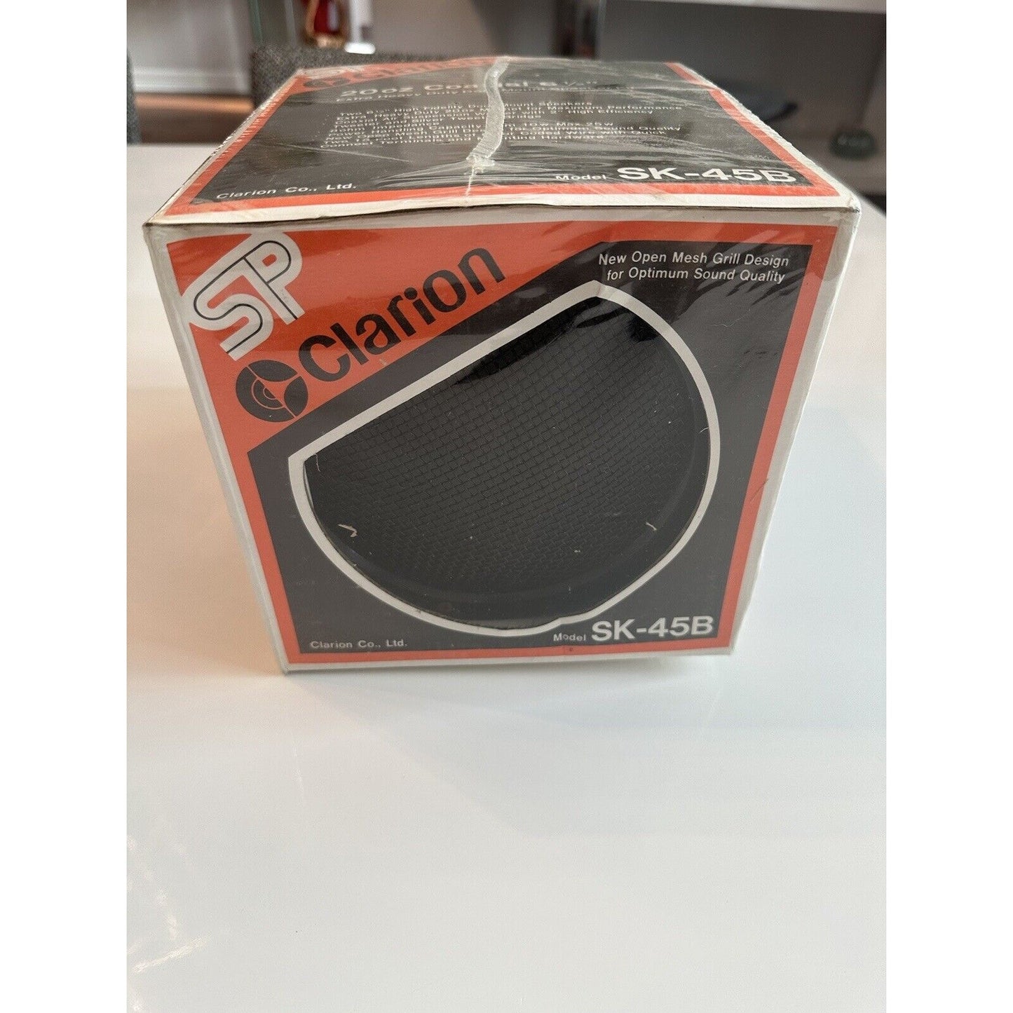 VINTAGE *NEW* Clarion SK-45B 20oz Coaxial 6.5 Door Mount Speaker Kit