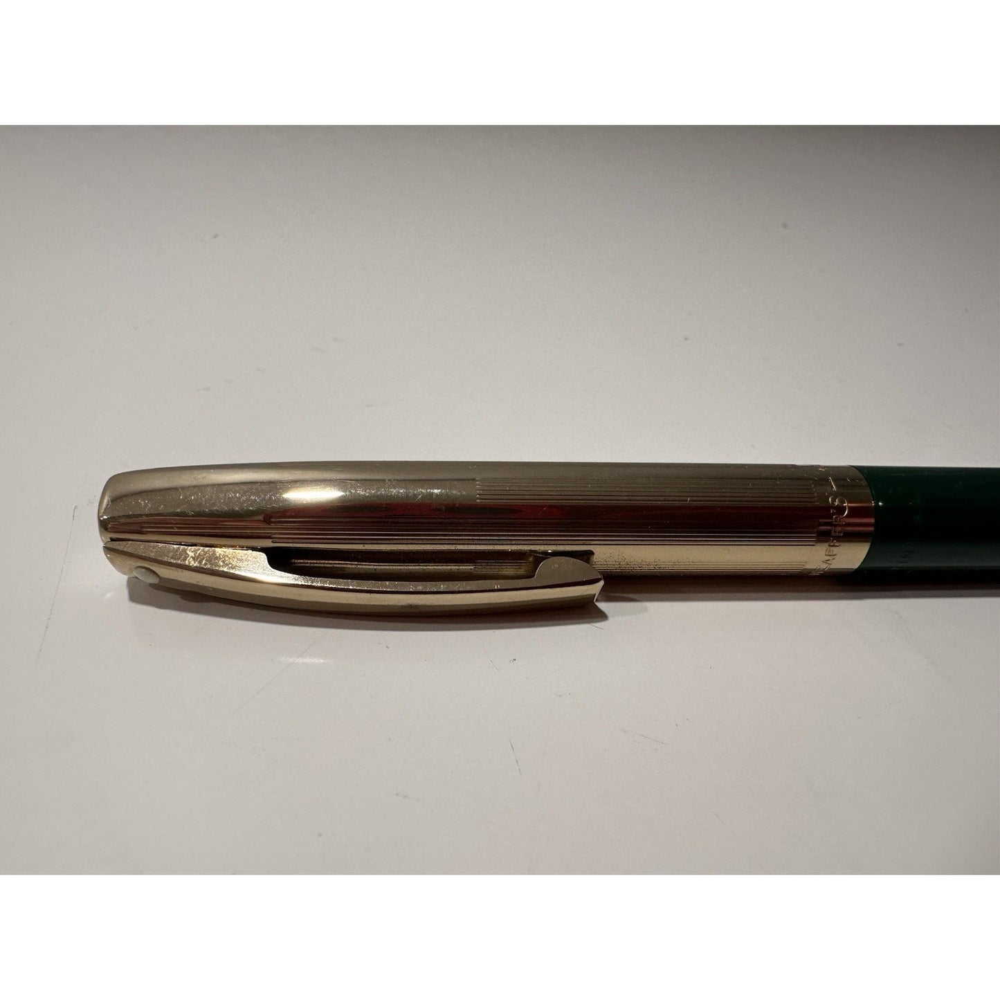 VINTAGE *NEW* 1970's Sheaffer Green 12-1000 Mechanical Pencil Set of 2