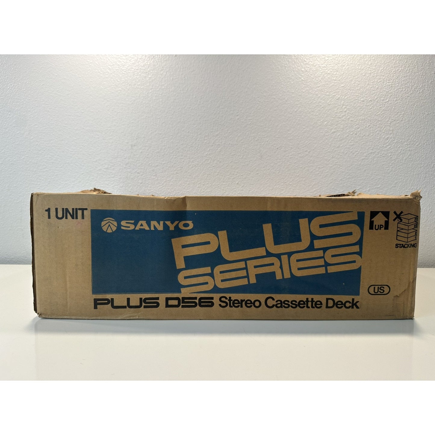 VINTAGE *NEW* Sanyo Plus D56 Stereo Cassette Deck led