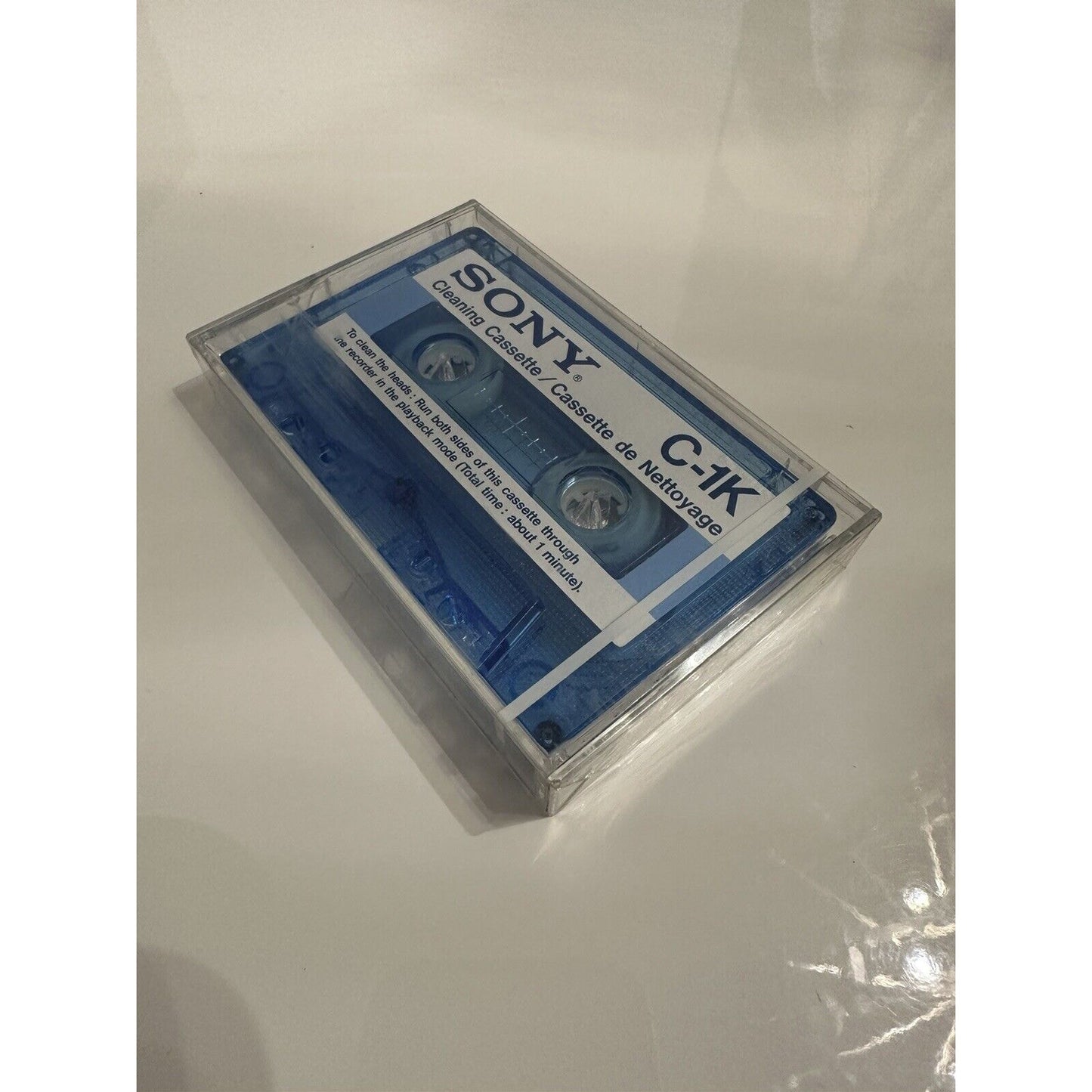VINTAGE *NEW* 1980's Sony C-1K S Cleaning Cassette Head Cleaner 1.5m