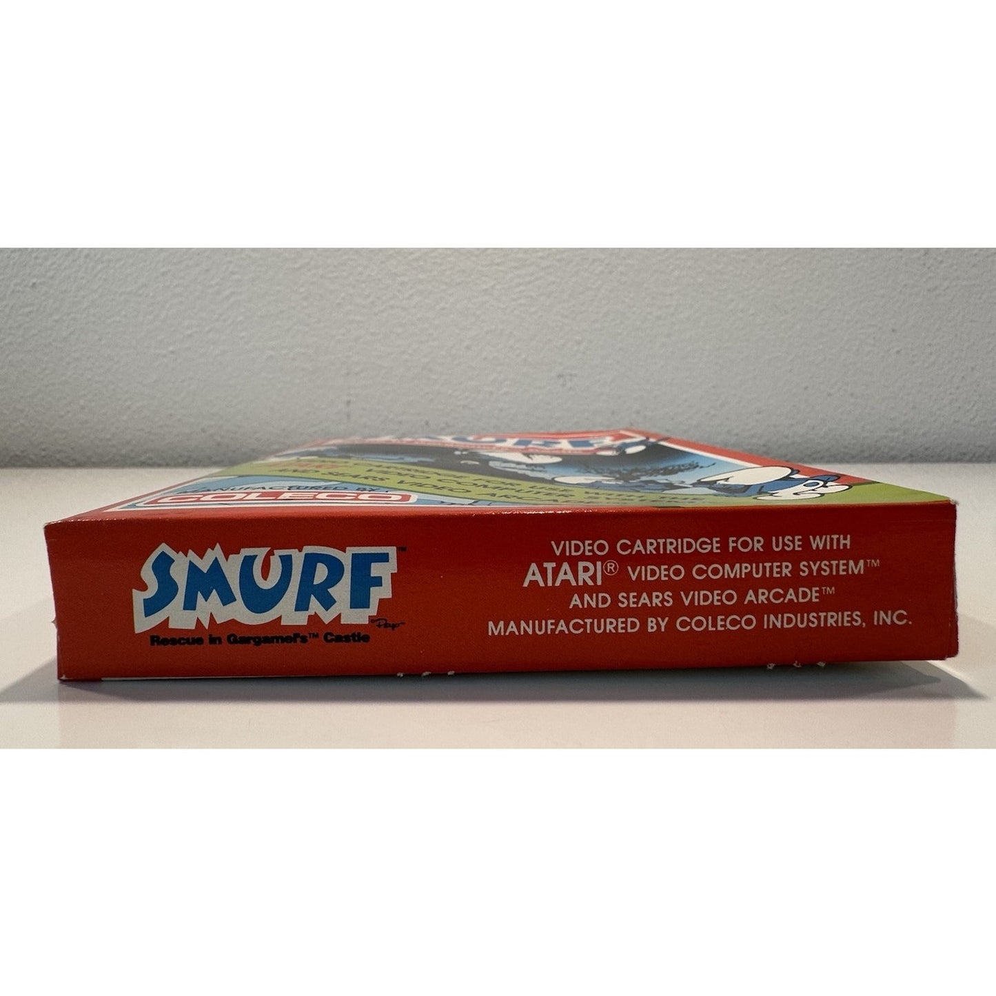 VINTAGE *NEW* Atari 2600 SMURF: Gargamel's Castle Coleco Sealed