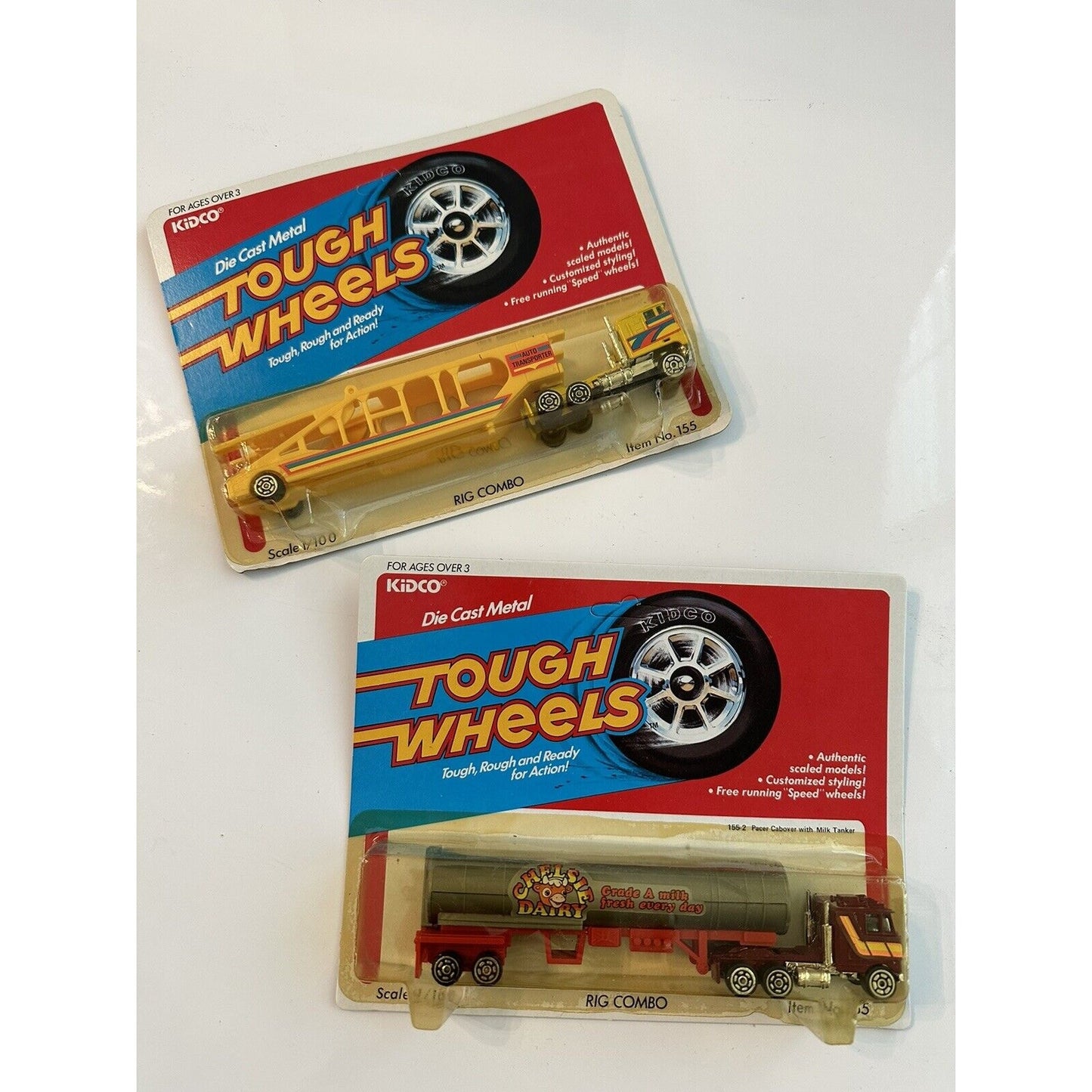 VINTAGE *NEW* 1981 Tough Wheels 1/100 Rig Combo Truck BUNDLE
