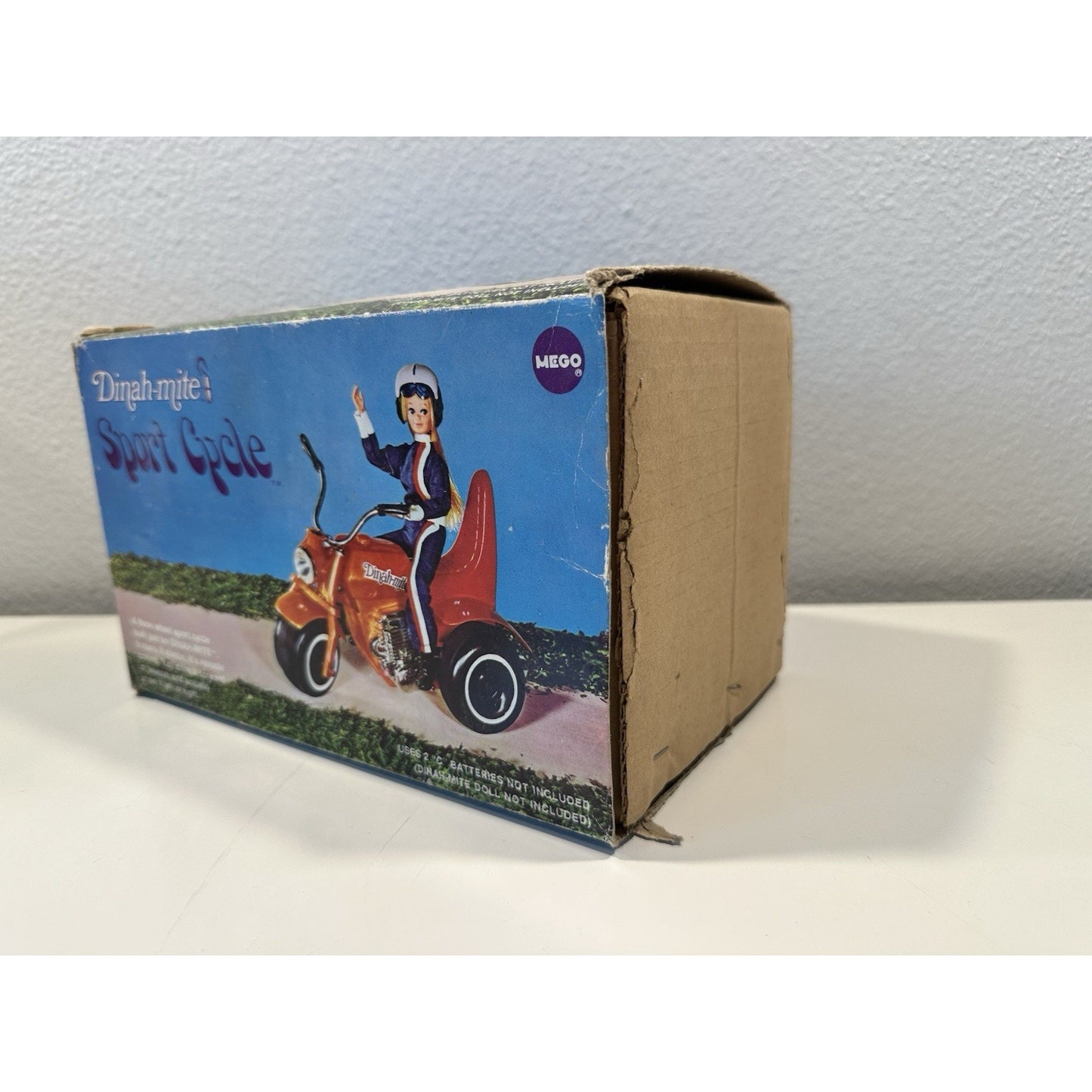 VINTAGE *NEW* 1973 MEGO Dinah-Mite Sport Cycle Toy
