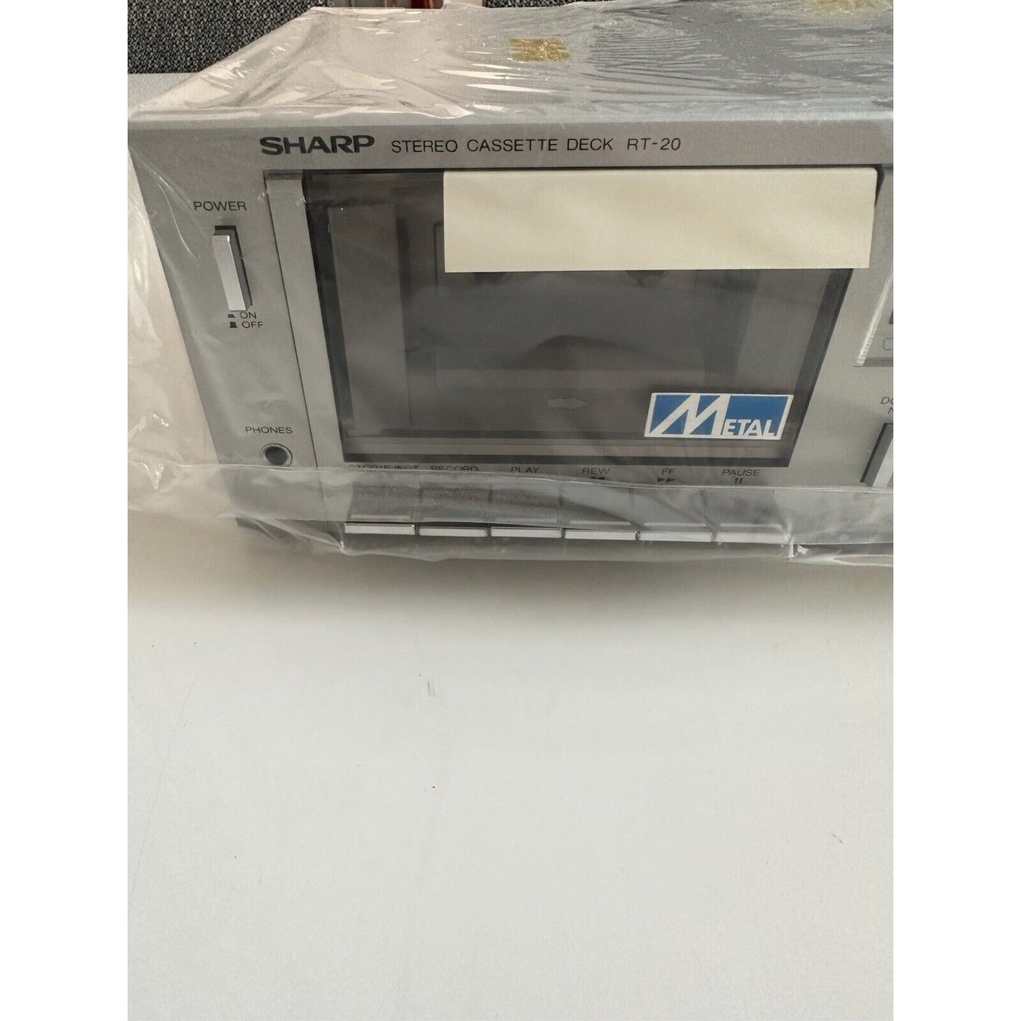 VINTAGE *NEW* Sharp RT-20 Stereo Cassette Tape Deck