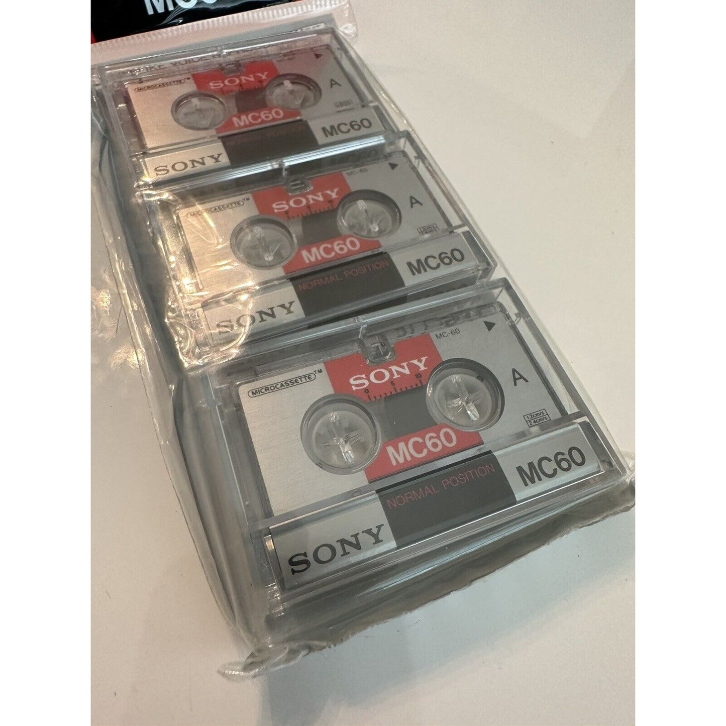 VINTAGE *NEW* Sony MC-60 MC60 Microcassette Blank Cassette 60 min