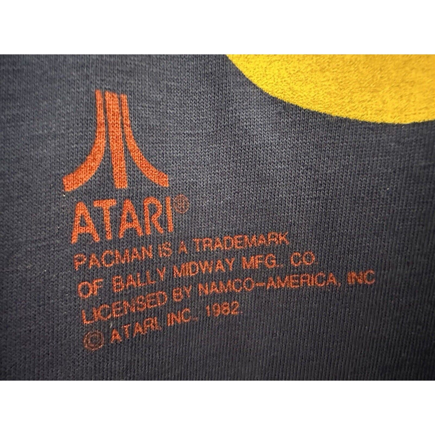 VINTAGE *NEW* 1980's Atari Graphic Pac-Man Promo T-Shirt Kid L14-16