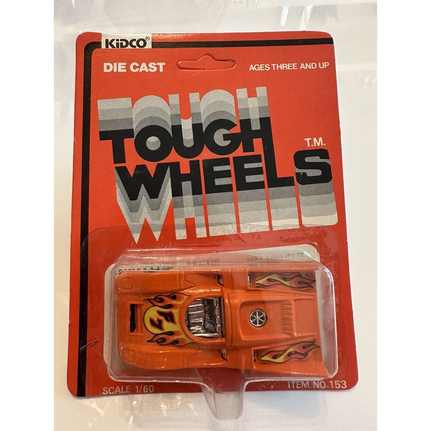 VINTAGE *NEW* Kidco Tough Wheels Formula 1 GT Racer Lotus JPS 76 Orange