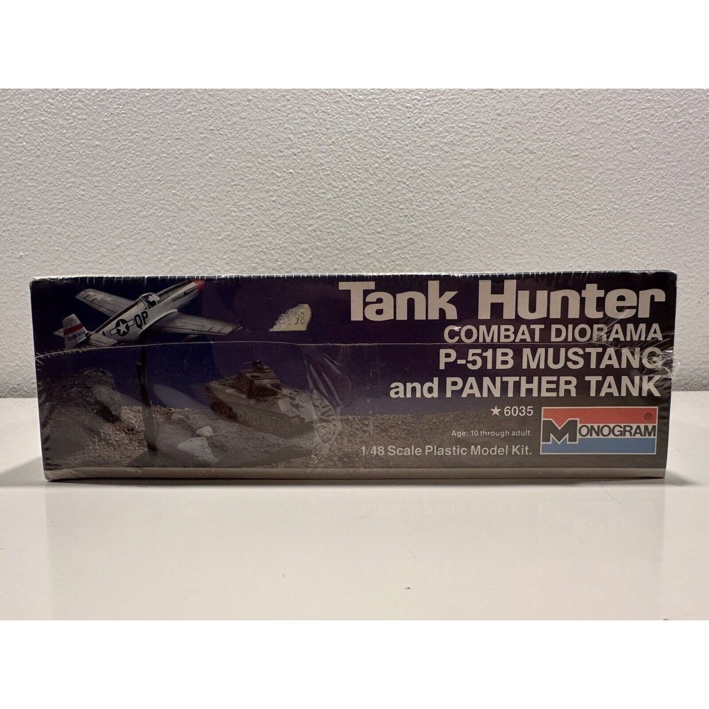 VINTAGE *NEW* Monogram Tank Hunter Combat Diorama