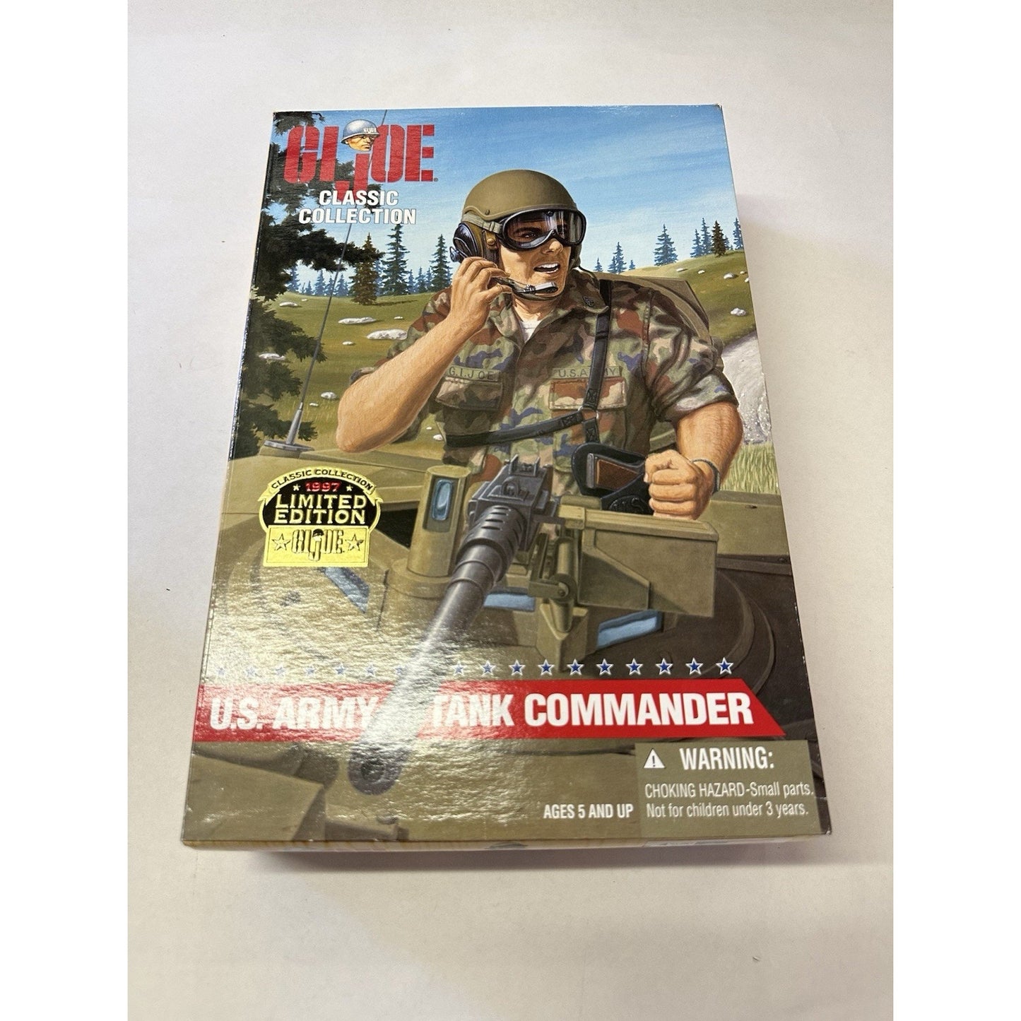 VINTAGE GI Joe 1997 Classic Collection U.S. Army Tank Commander Action Figure