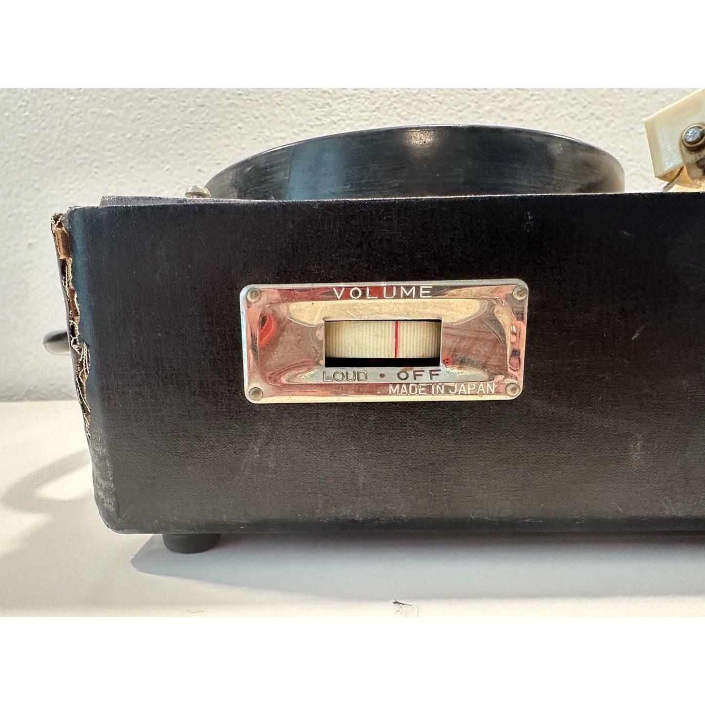 Needs Lovin' - VINTAGE Linmark Portable Suitcase 3-Speed Record Player Japan