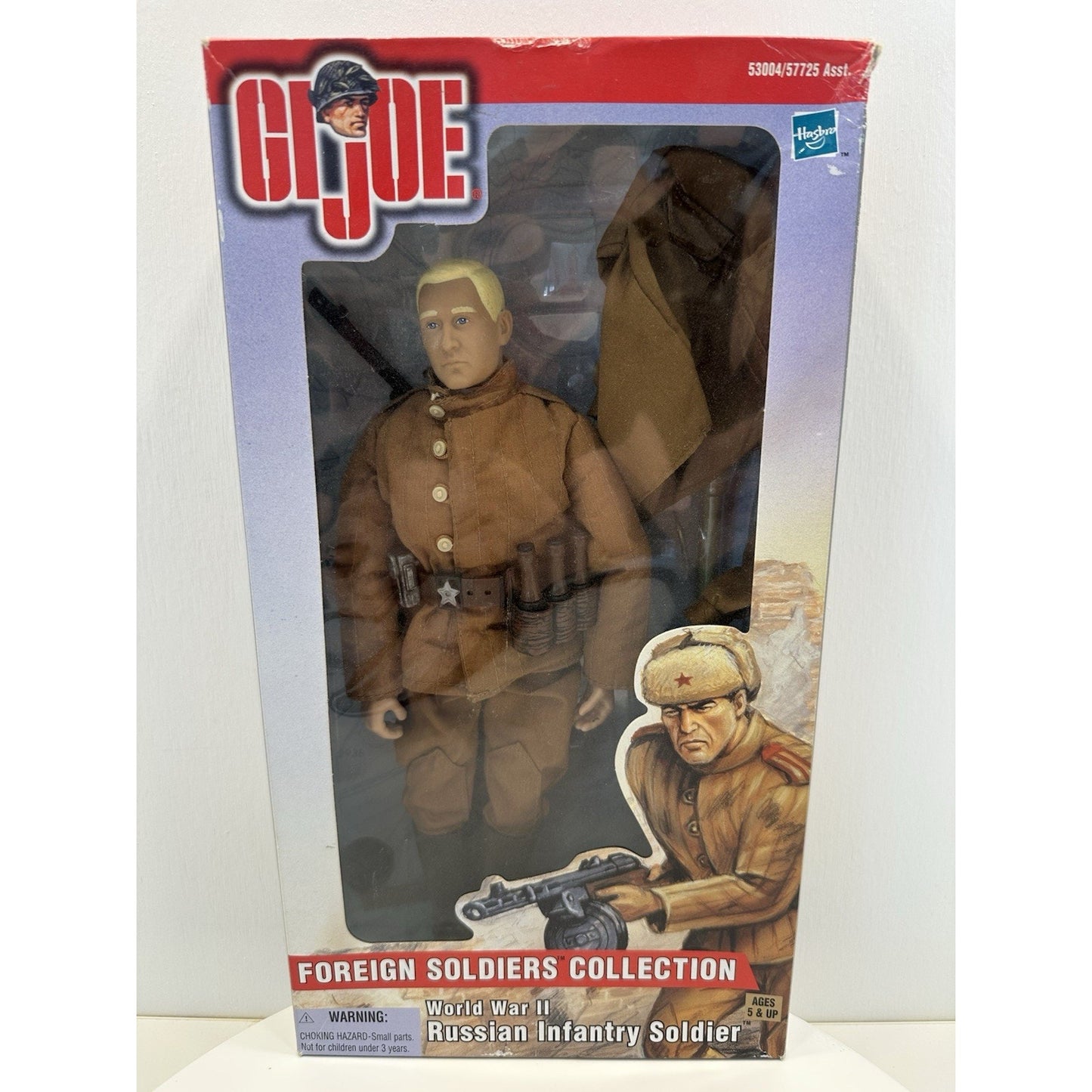 VINTAGE 2000 GI Joe Russian Infantry Soldier Foreign Soldiers Collection