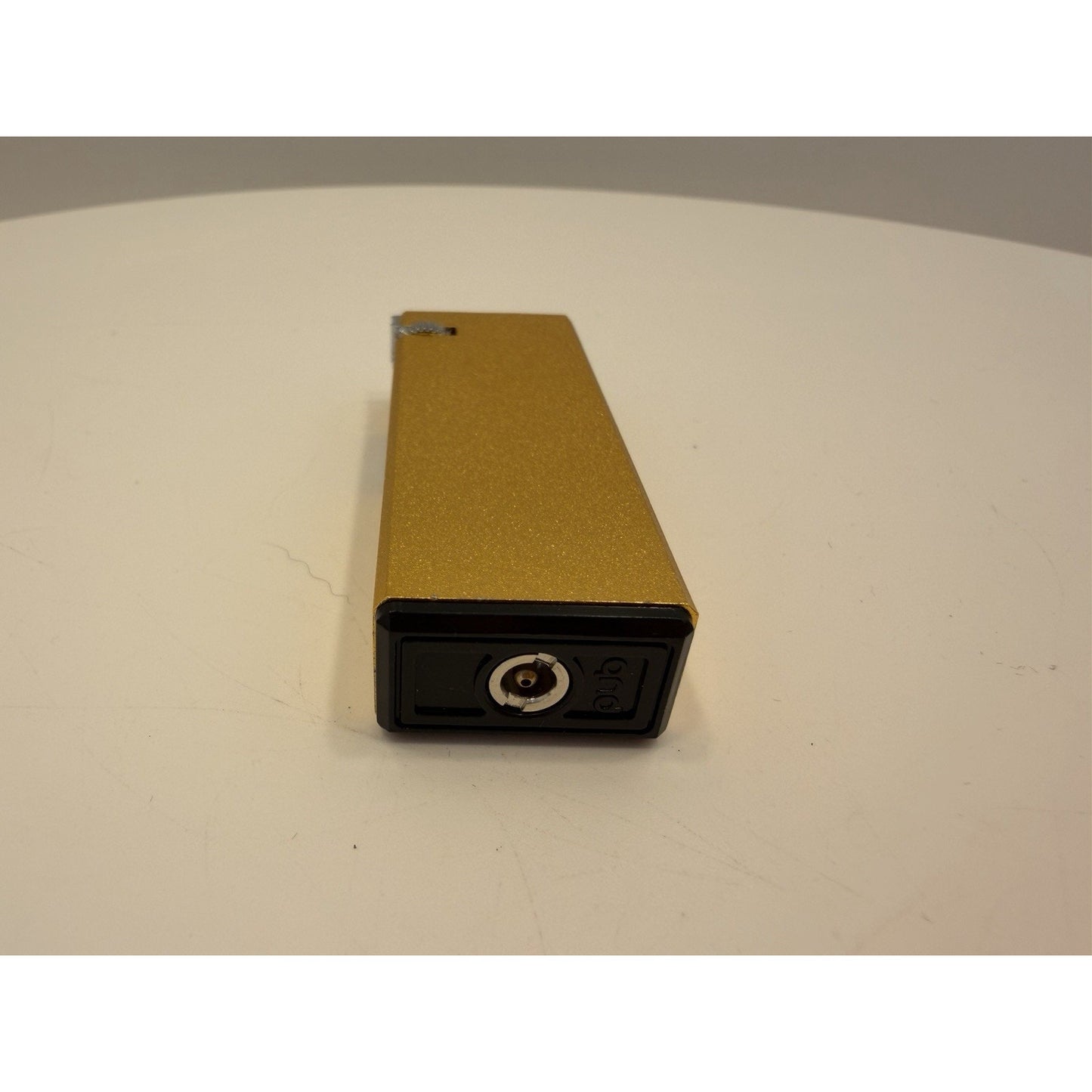 VINTAGE *NEW* 1950's Capri with Design Gold/Silver Butane Japanese Lighter