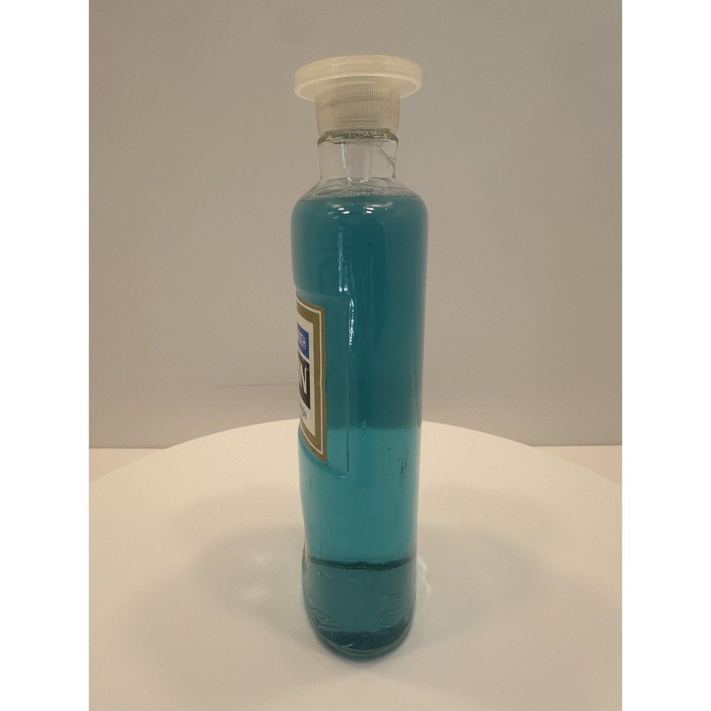 VINTAGE *NEW* 1960's Johnson & Johnson Micrin Mouthwash Glass Bottle 12 FL OZ
