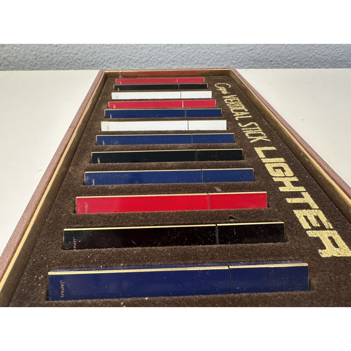 VINTAGE *NEW* Capri Vertical Stick Lighter Complete Set