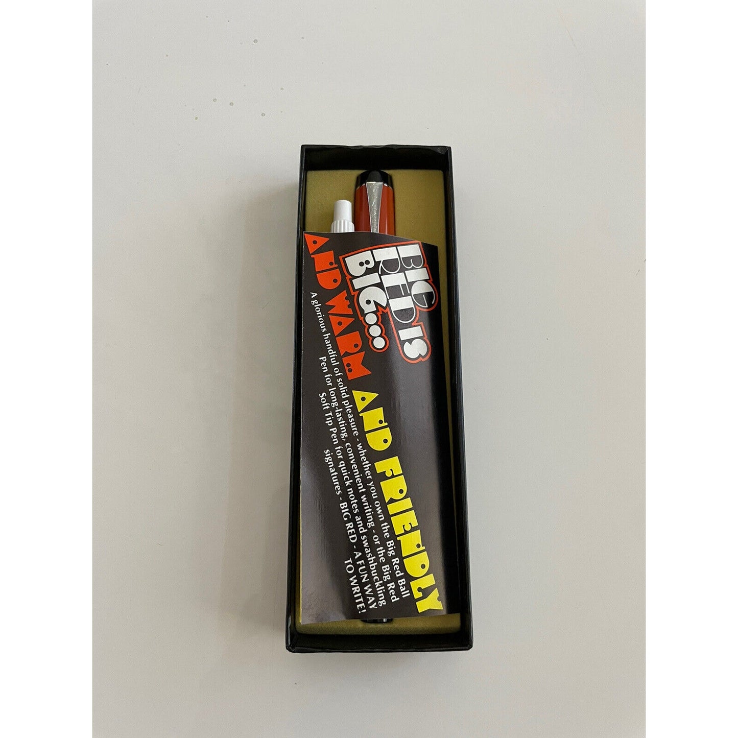 VINTAGE *NEW* Parker "Big Red Is Big" Re-loadable Soft Tip Felt Pen