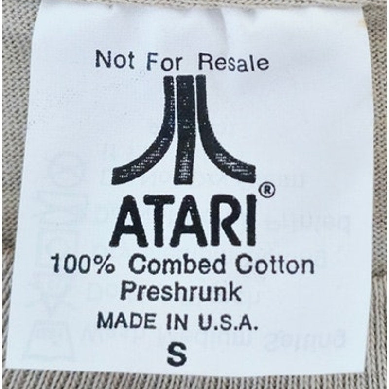 Vintage NEW Original 1980's Atari 'All-Star' Dealer Promo T-Shirt Adult S