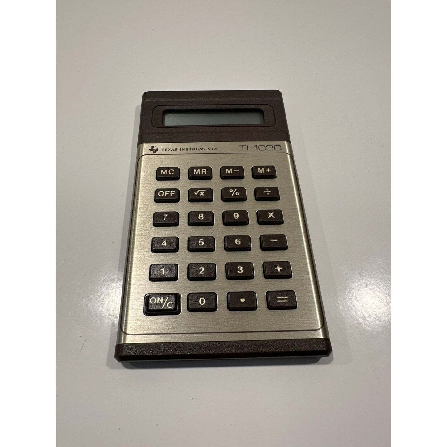 VINTAGE *NEW* Texas Instruments Slimline TI-1030 Calculator