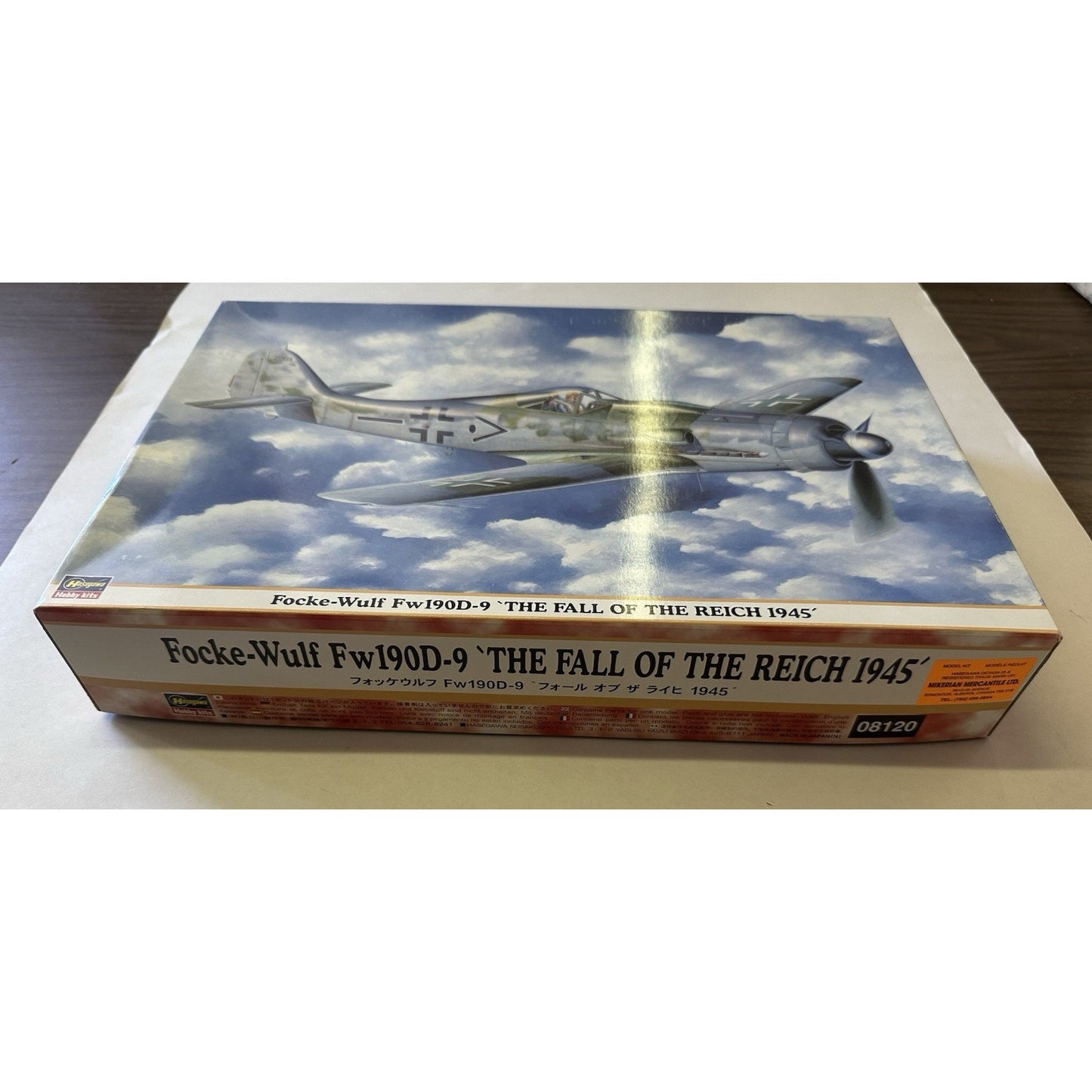 VINTAGE *NEW* Hasegawa Focke-Wulf Fw190D-9 The Fall Of The Reich 1/32 Model Kit