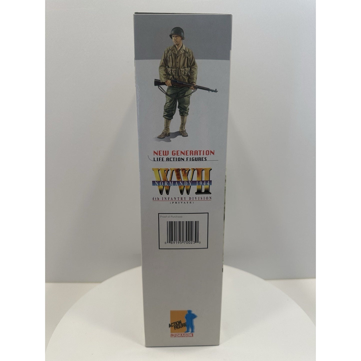 VINTAGE *NEW* Dragon WWII "Scott" 4th Infantry Normandy 1944 Action Figure