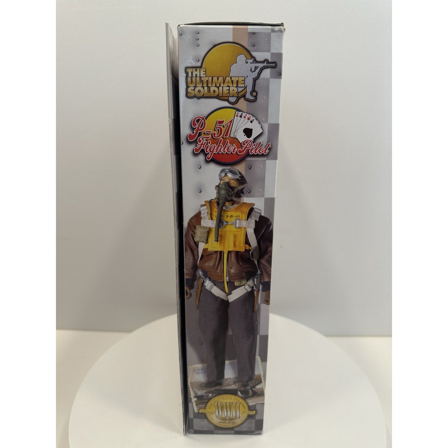 VINTAGE Ultimate Soldier WW2 P-51 Fighter Pilot Action Figure