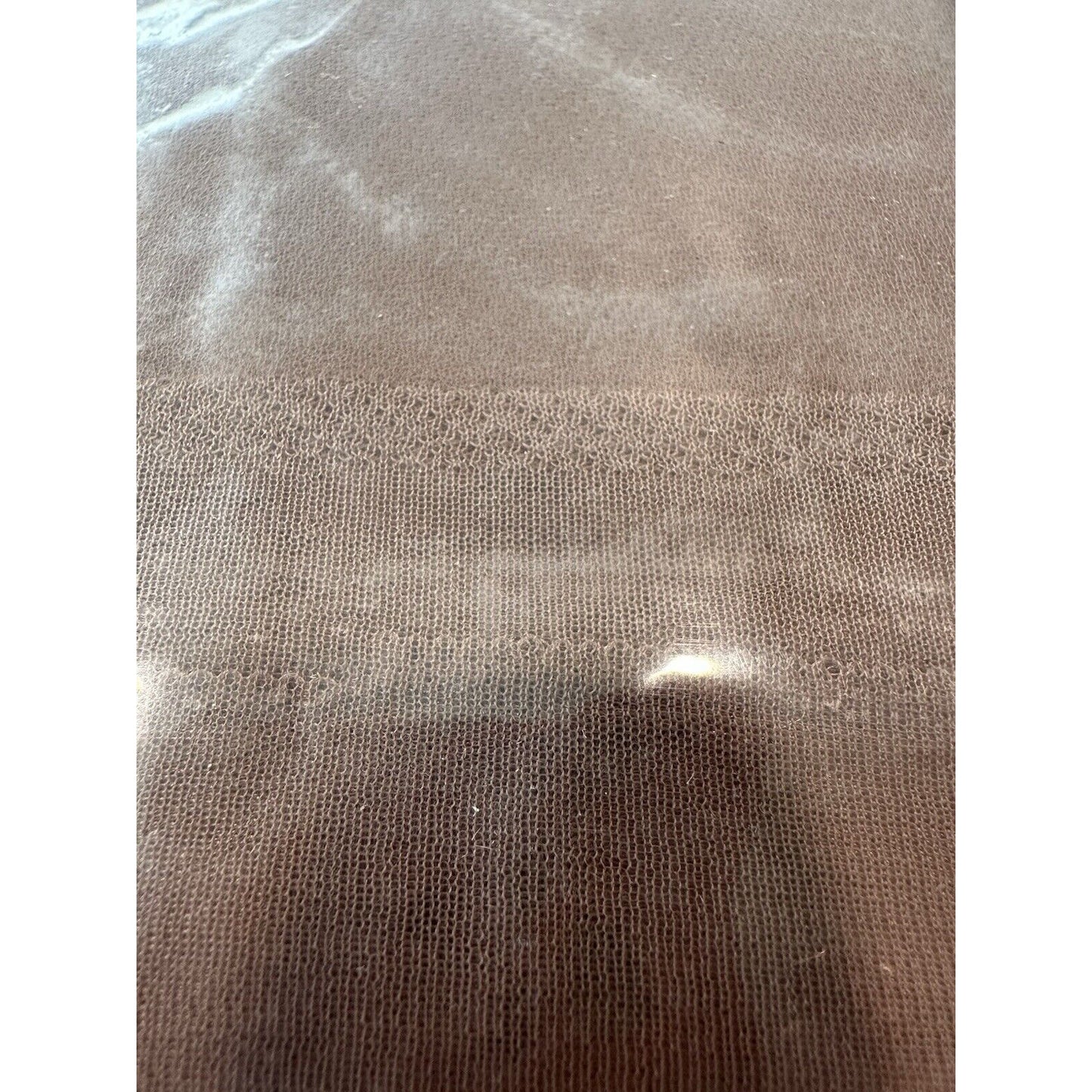 VINTAGE *NEW* BeautyLons Hosiery-Seamless Mesh-Beige Sz8.5M X 1