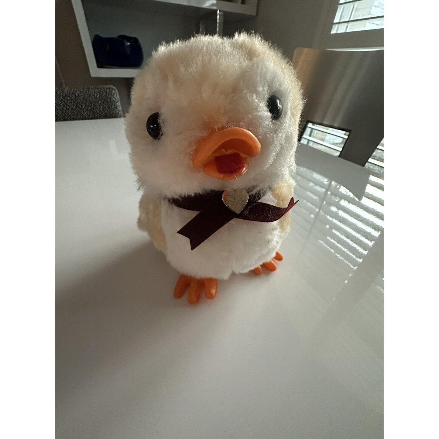 VINTAGE *NEW* Cute Chicken Electronic Plushy Toy with Beak