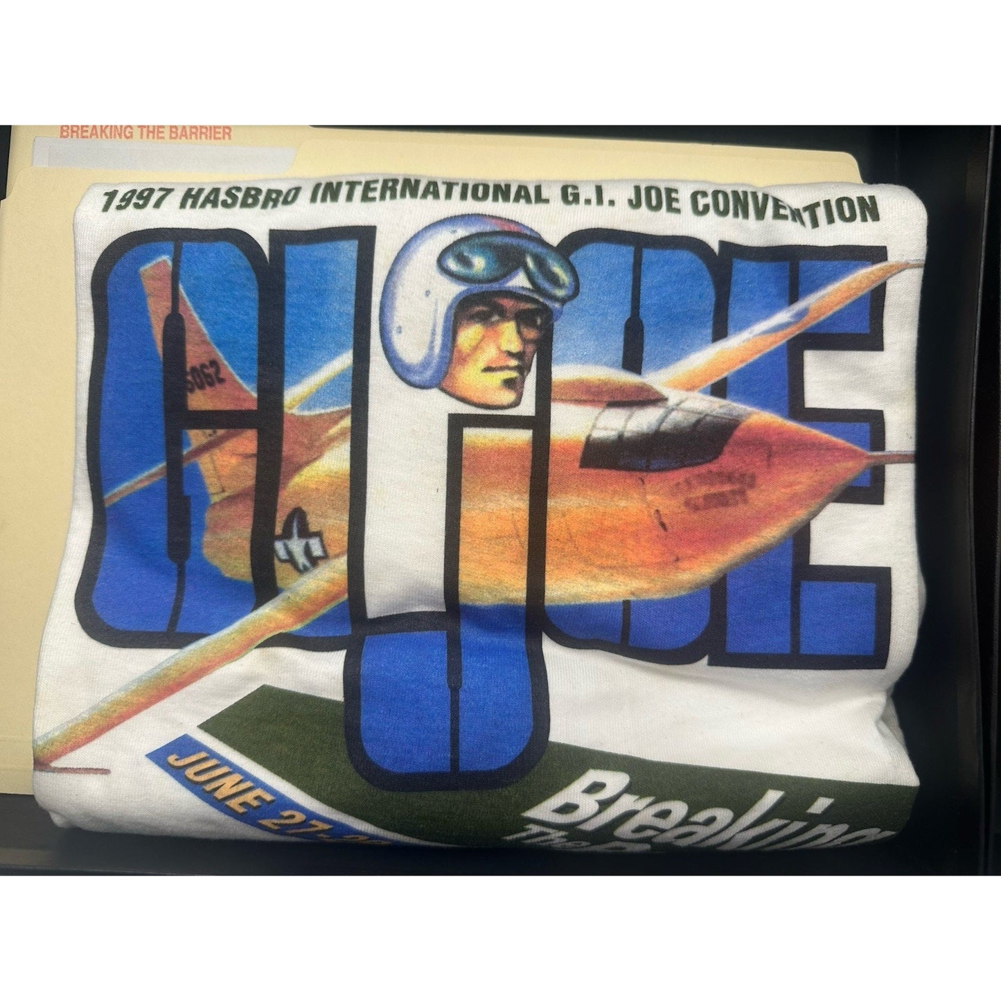 VINTAGE 1997 Hasbro GI Joe Convention Super Sonic Test Pilot