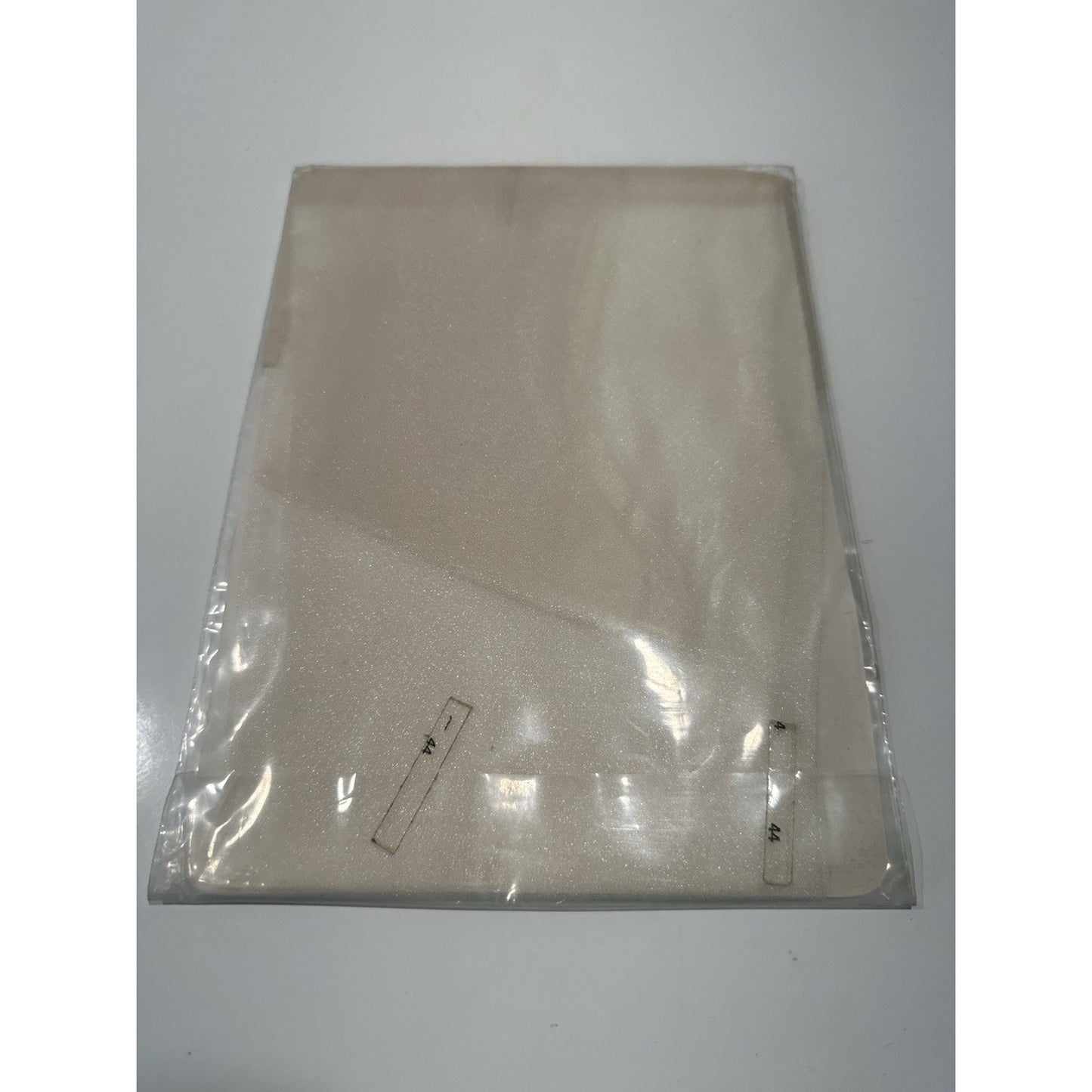 VINTAGE *NEW* 60's 70's ModGlitter Hosiery-Glitter Off White Sz9.5M