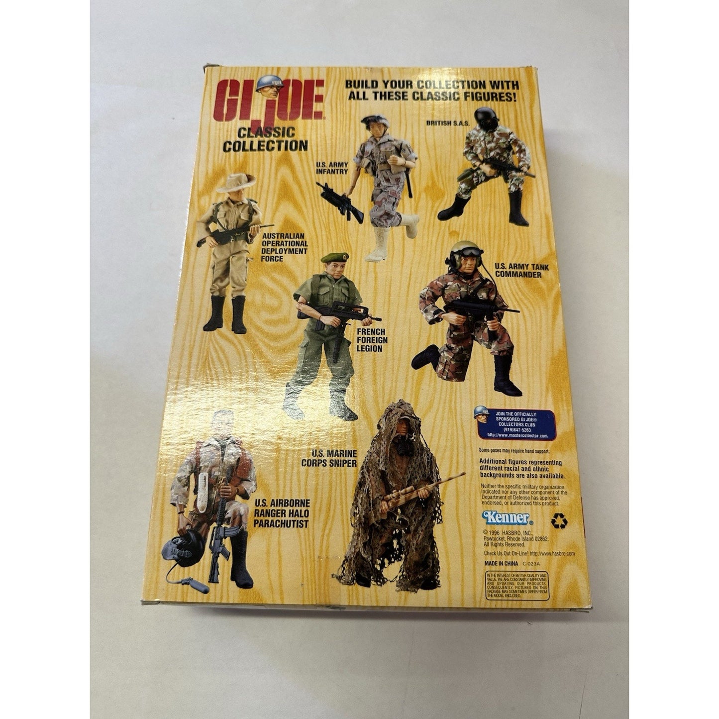 VINTAGE GI Joe 1997 Classic Collection U.S. Army Tank Commander Action Figure