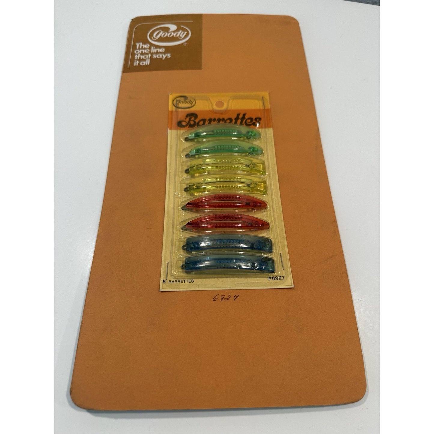 VINTAGE *NEW* 1970's/1980's Goody Barrette Display Set