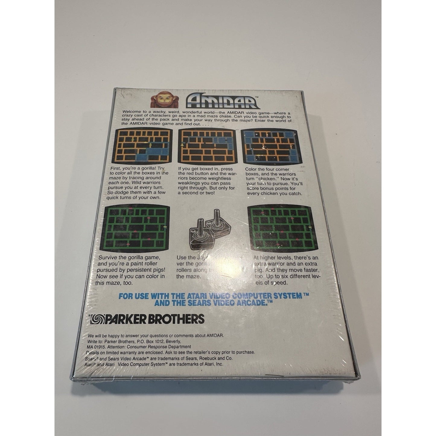 VINTAGE *NEW* Atari 2600 AMIDAR Game Sealed