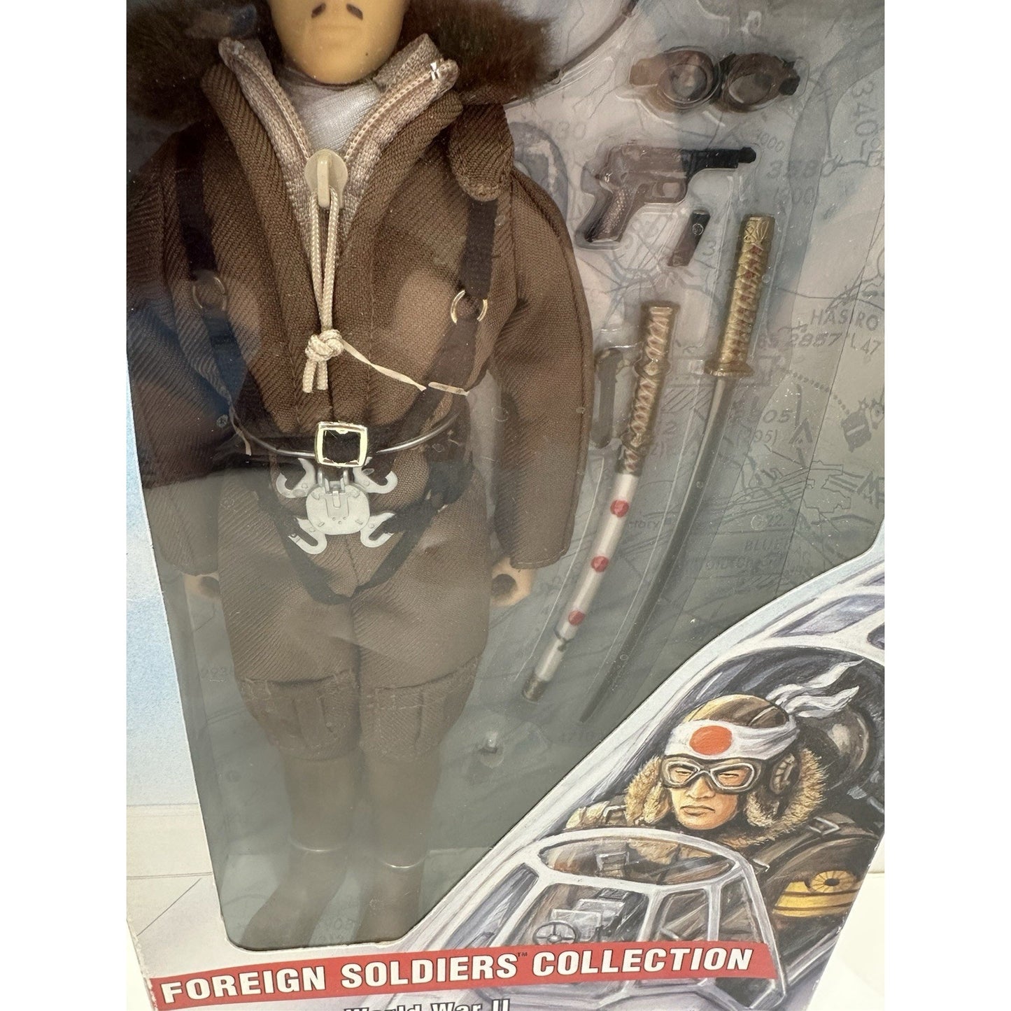 VINTAGE *NEW* 2000 GI Joe WWII Japanese Zero Pilot Foreign Soldiers Collection