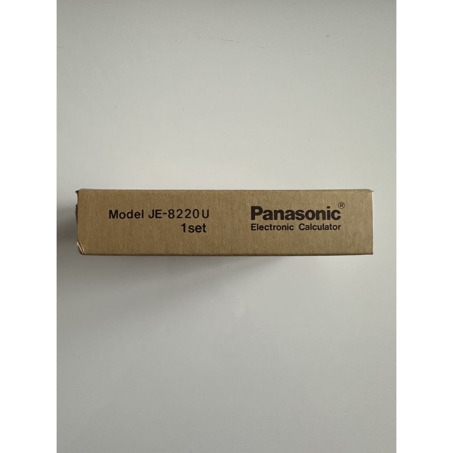 VINTAGE *NEW* Panasonic JE-8220U Pocket Handheld Electronic Calculator