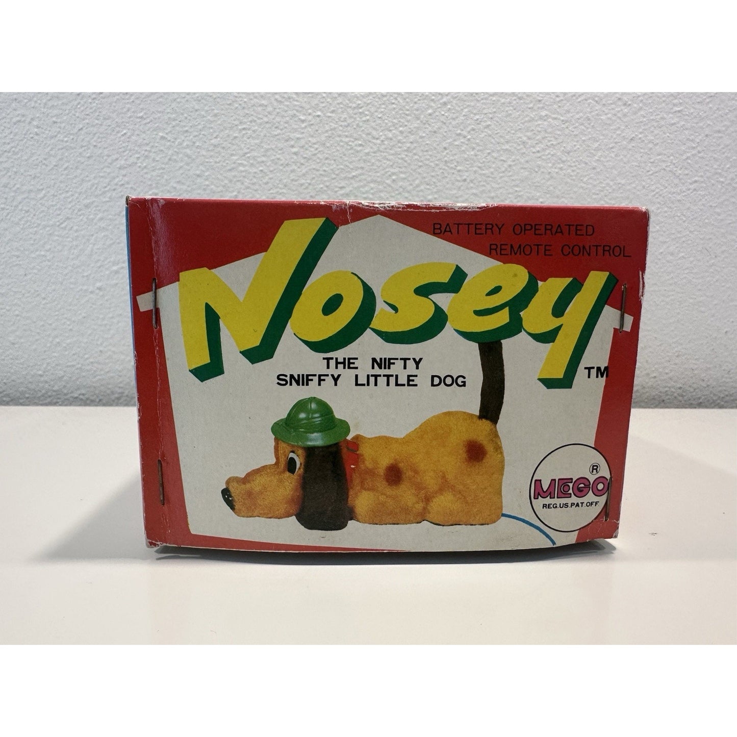VINTAGE *NEW* 1960's Nosey Sniffy Puppy Dog Remote Control Battery-Operated Toy