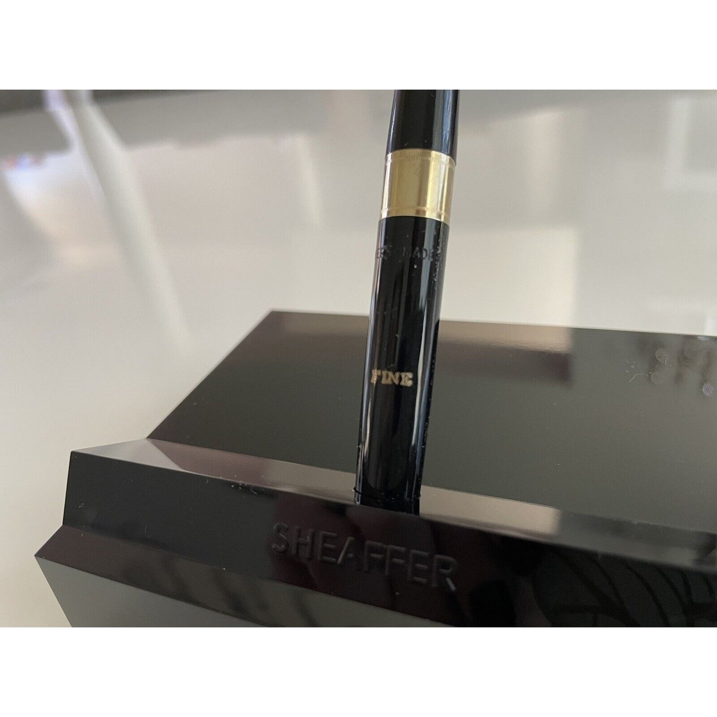 VINTAGE *NEW* Sheaffer Imperial Desk Set with Fine Point