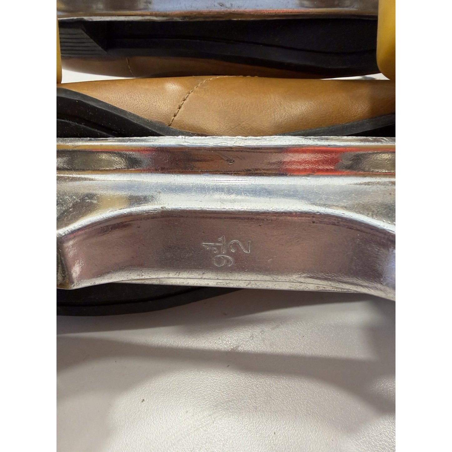 VINTAGE *NEW* 1970's Hot Shot Vinyl Demi-Boot Roller Skates Men's 7.5/Wmn's 9.5 Brown Leather