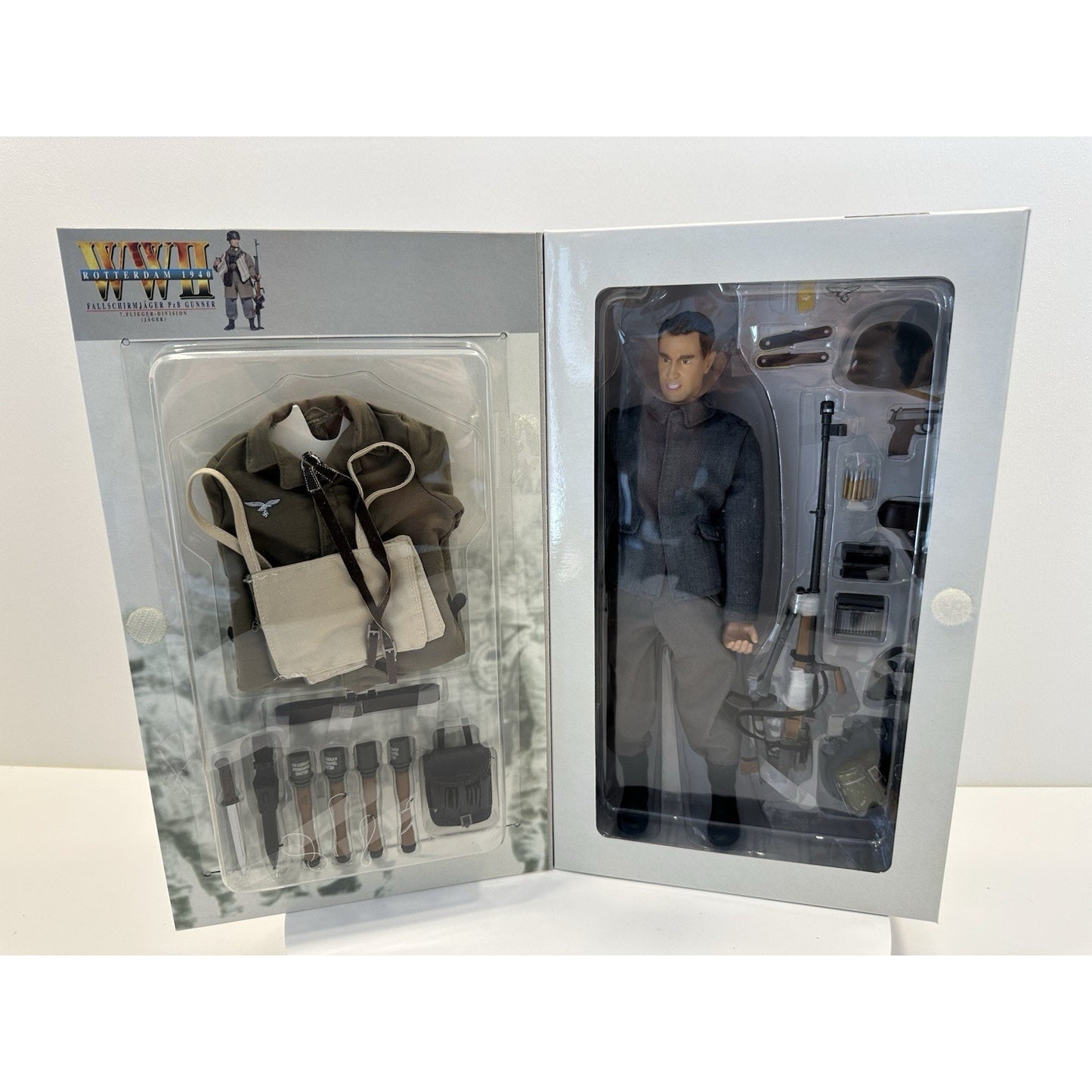 VINTAGE *NEW* Dragon WWII "Baldur Schnell" Rotterdam 1940 Action Figure