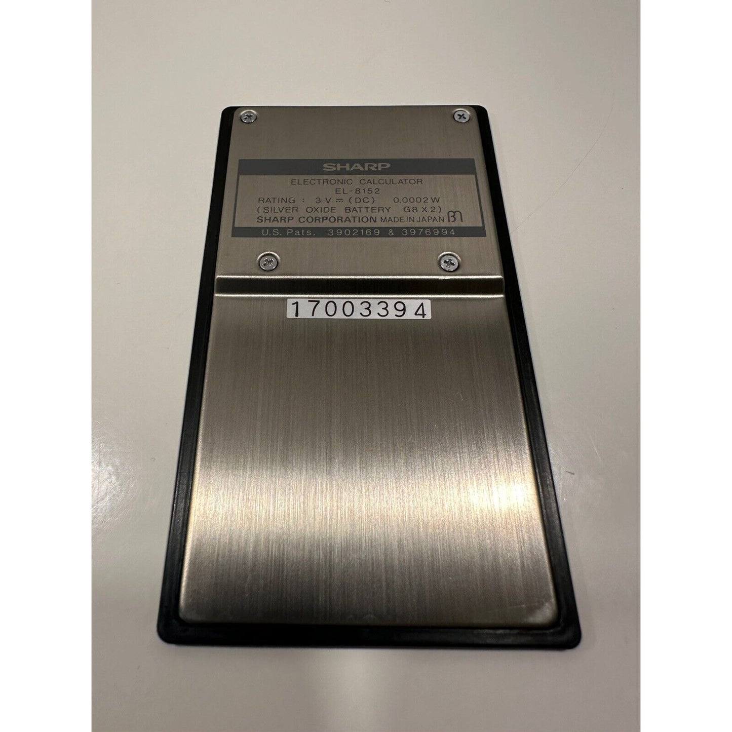 VINTAGE *NEW* 1970's Sharp el8152a "World’s Thinnest" Calculator