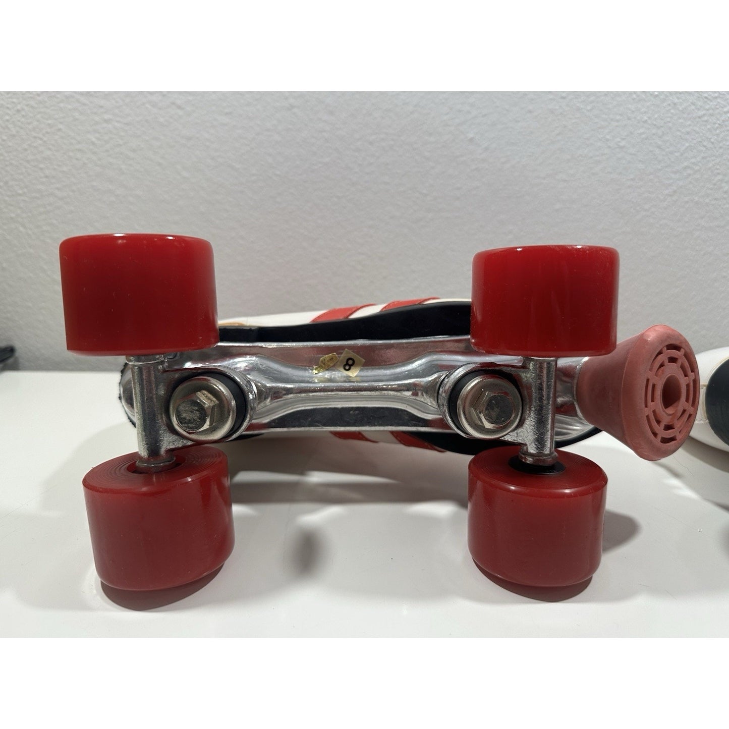 VINTAGE *NEW* 1970's Hot Shot Vinyl Demi-Boot Roller Skates-MN'S 6/WMN 8