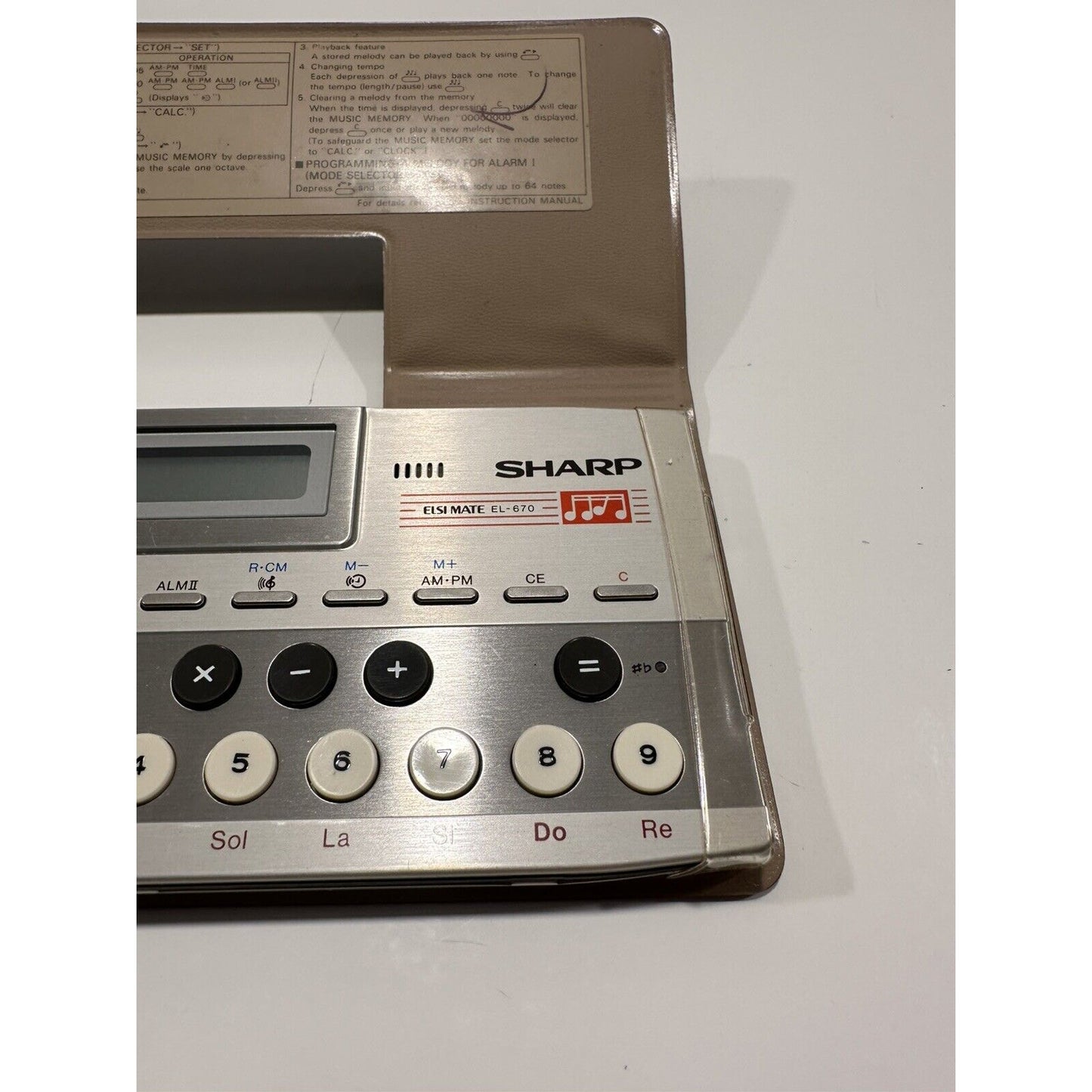 VINTAGE *NEW* Sharp EL-231 Electronic Calculator Japan
