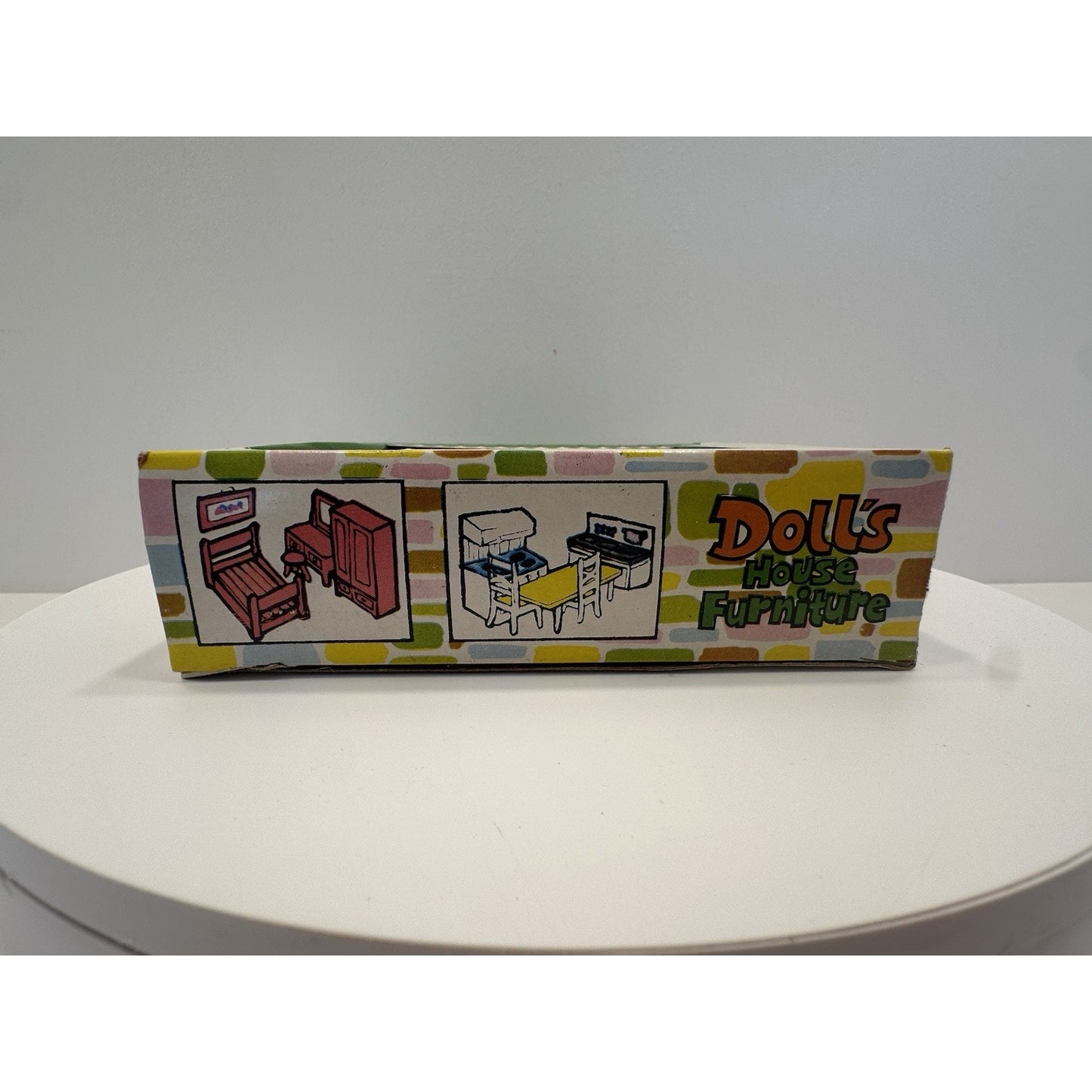 VINTAGE *NEW* 1970's Living Room Dollhouse Furniture Set