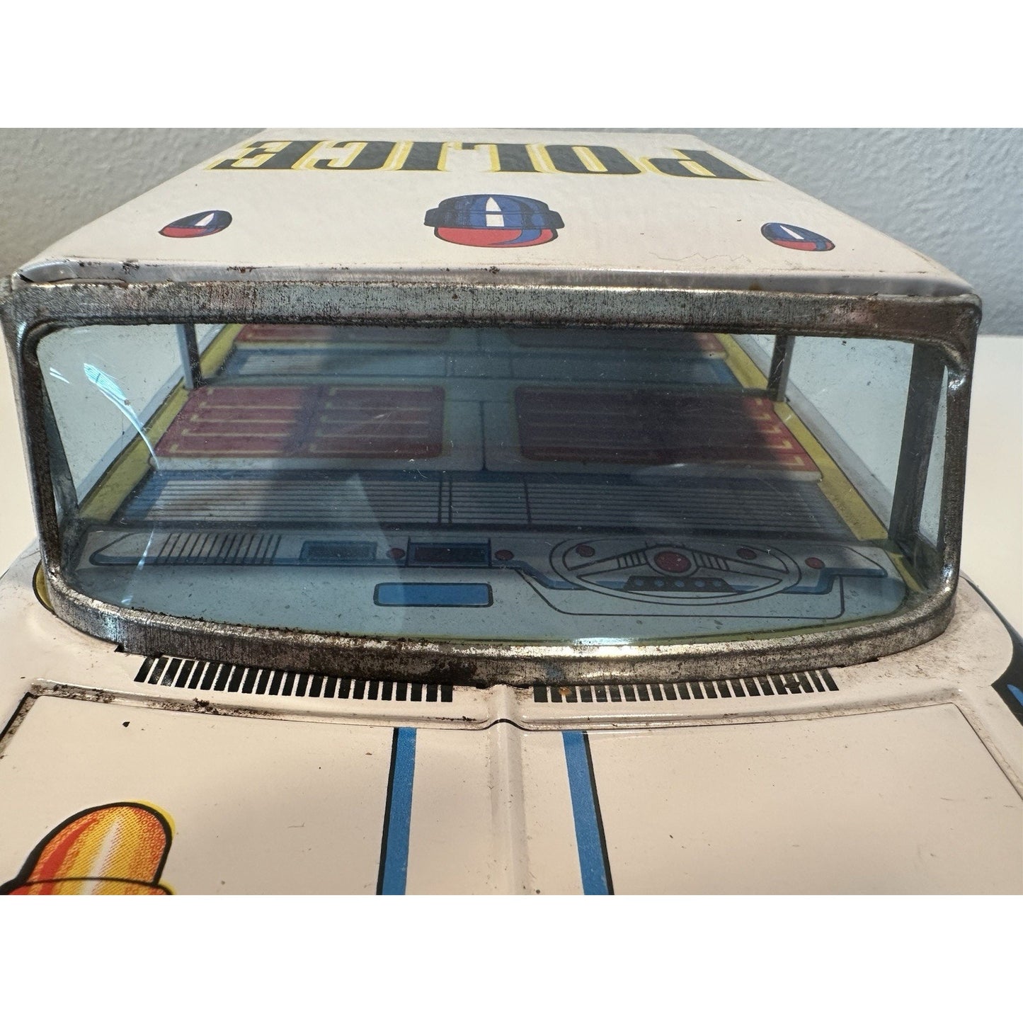 VINTAGE *NEW* 1960's Highway Patrol Police Dept Die-Cast Toy Car
