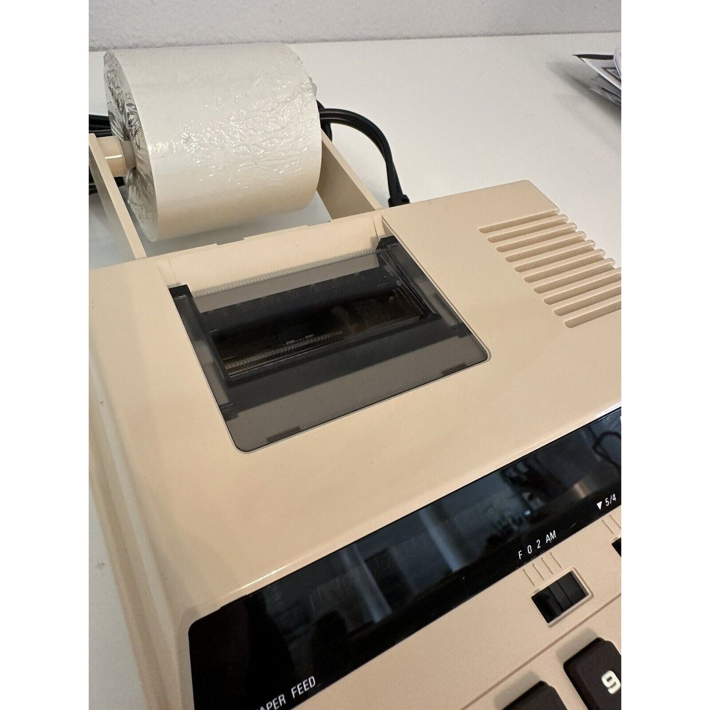 VINTAGE *NEW* 1980's PANASONIC JE-652P Electronic Printing Calculator