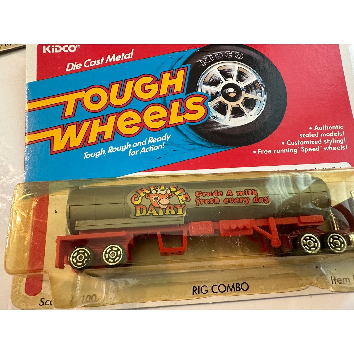 VINTAGE *NEW* 1981 Tough Wheels 1/100 Rig Combo Truck BUNDLE