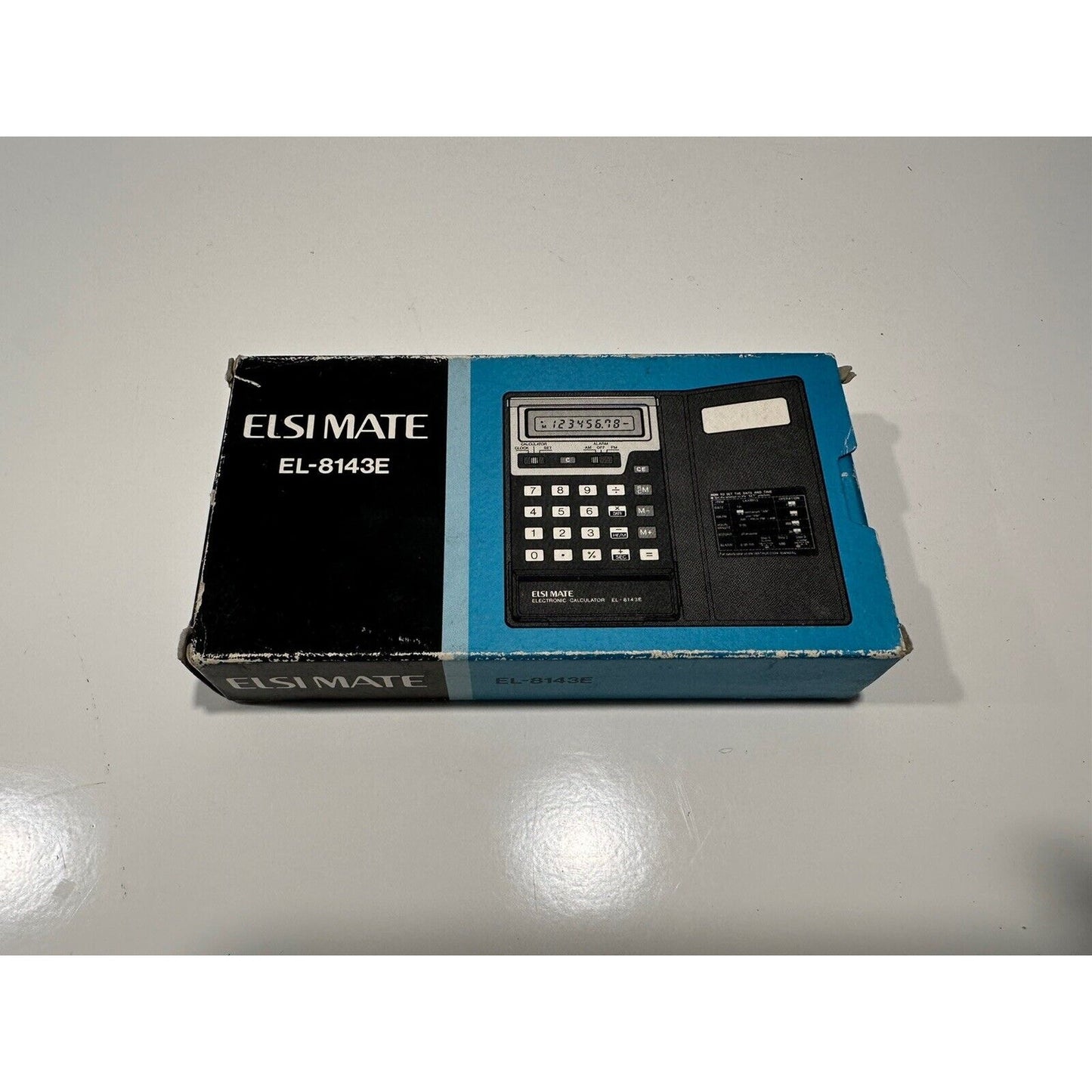 VINTAGE *NEW* Sharp EL-8143E Elsi Mate Electronic Calculator